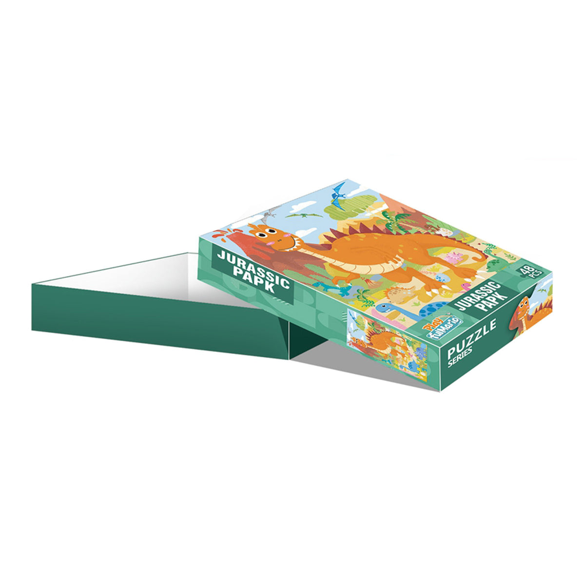 Dinosaur jigsaw puzzle 48 pieces 60 x 44 cm