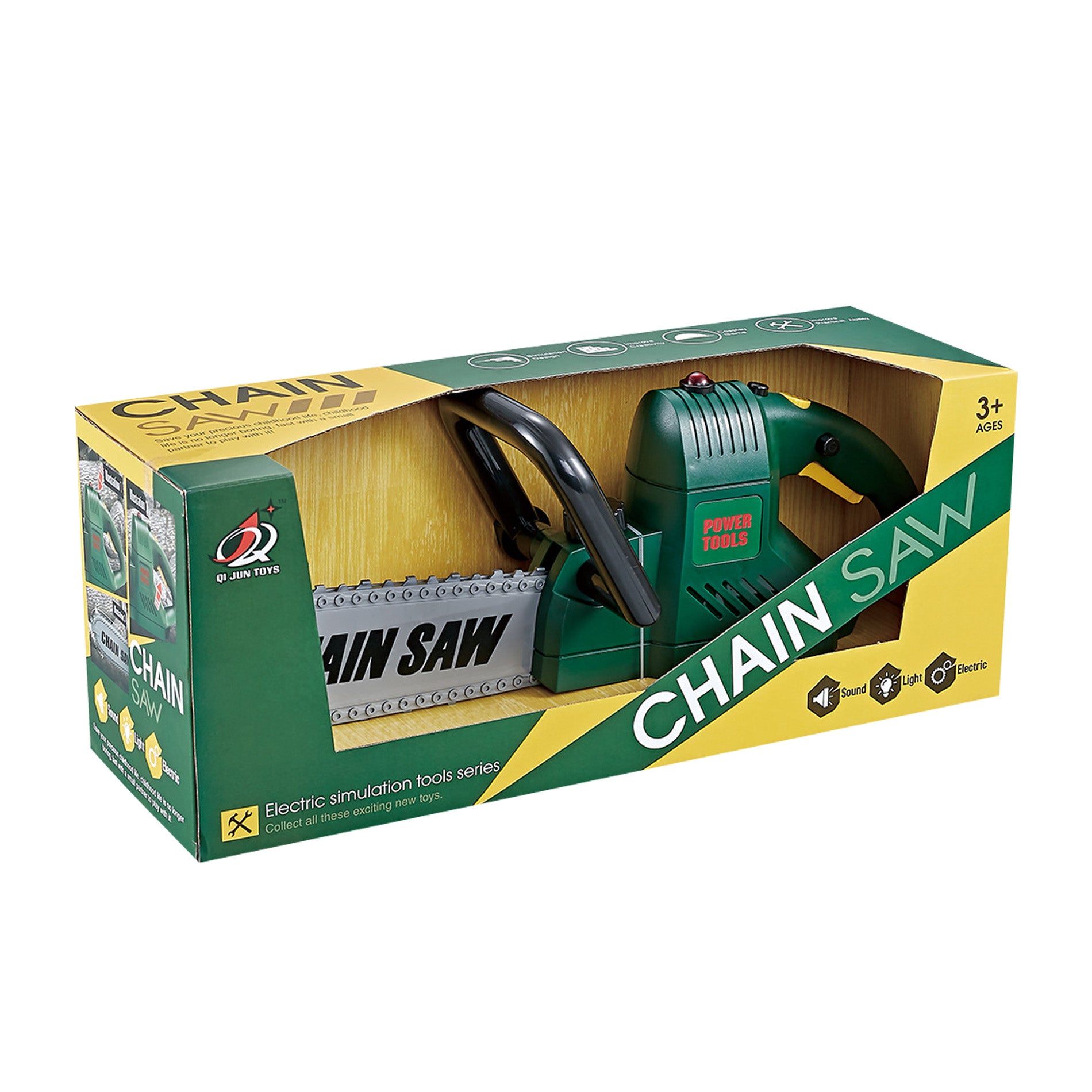 Toy chainsaw with sound and light 40 cm