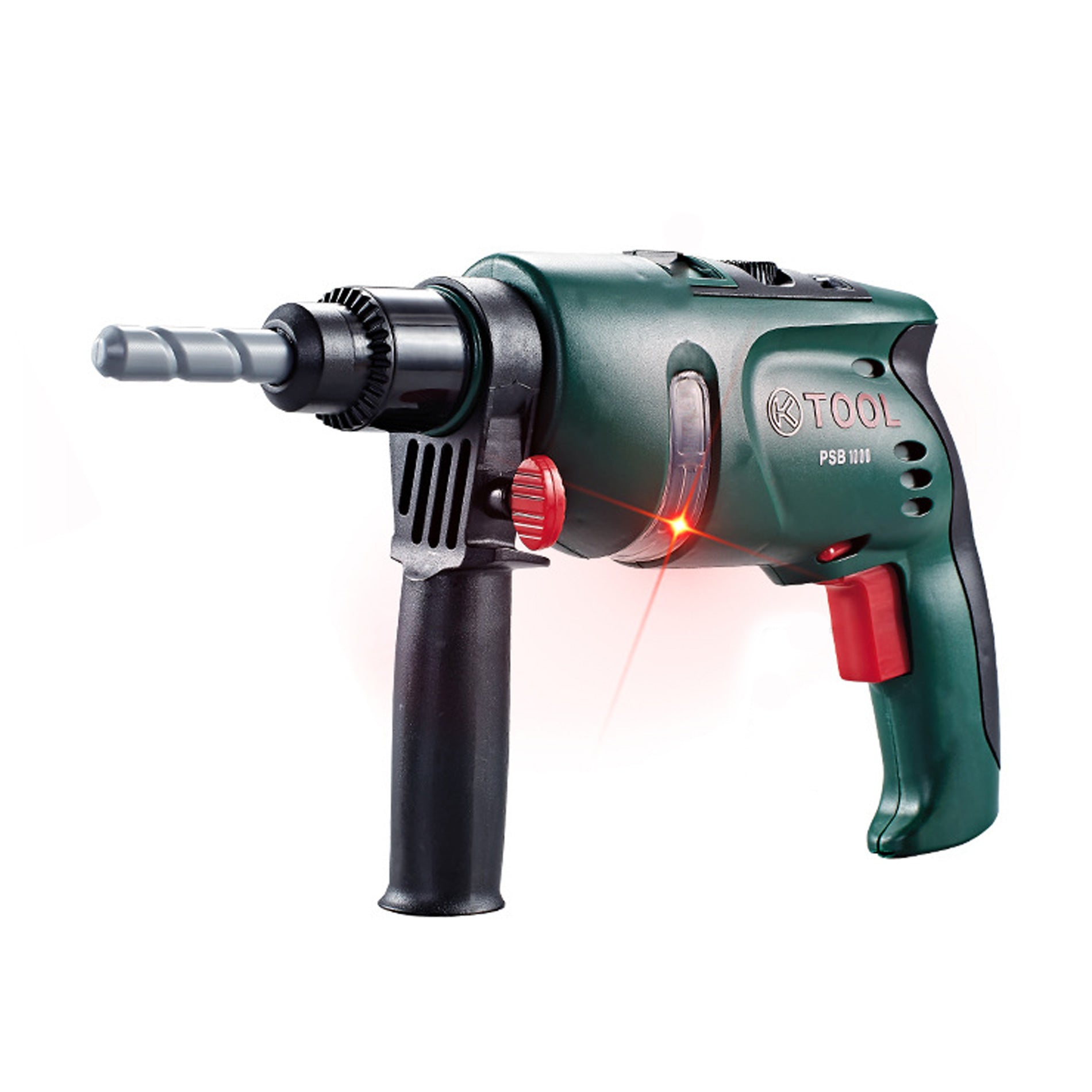 Children's tool set with battery-powered toy drill
