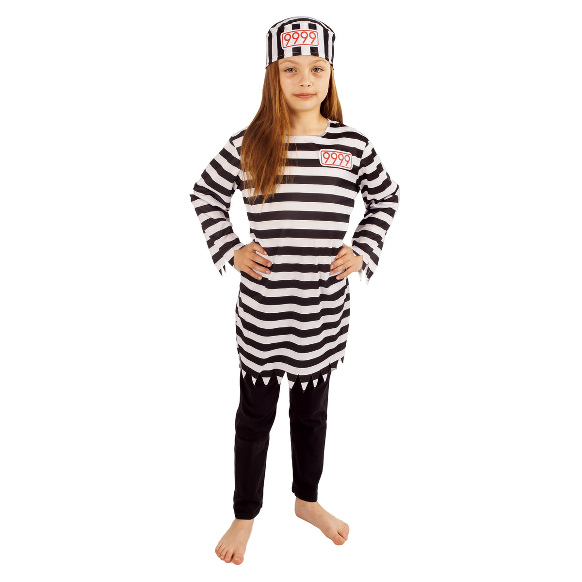 Girls' prisoner costume M