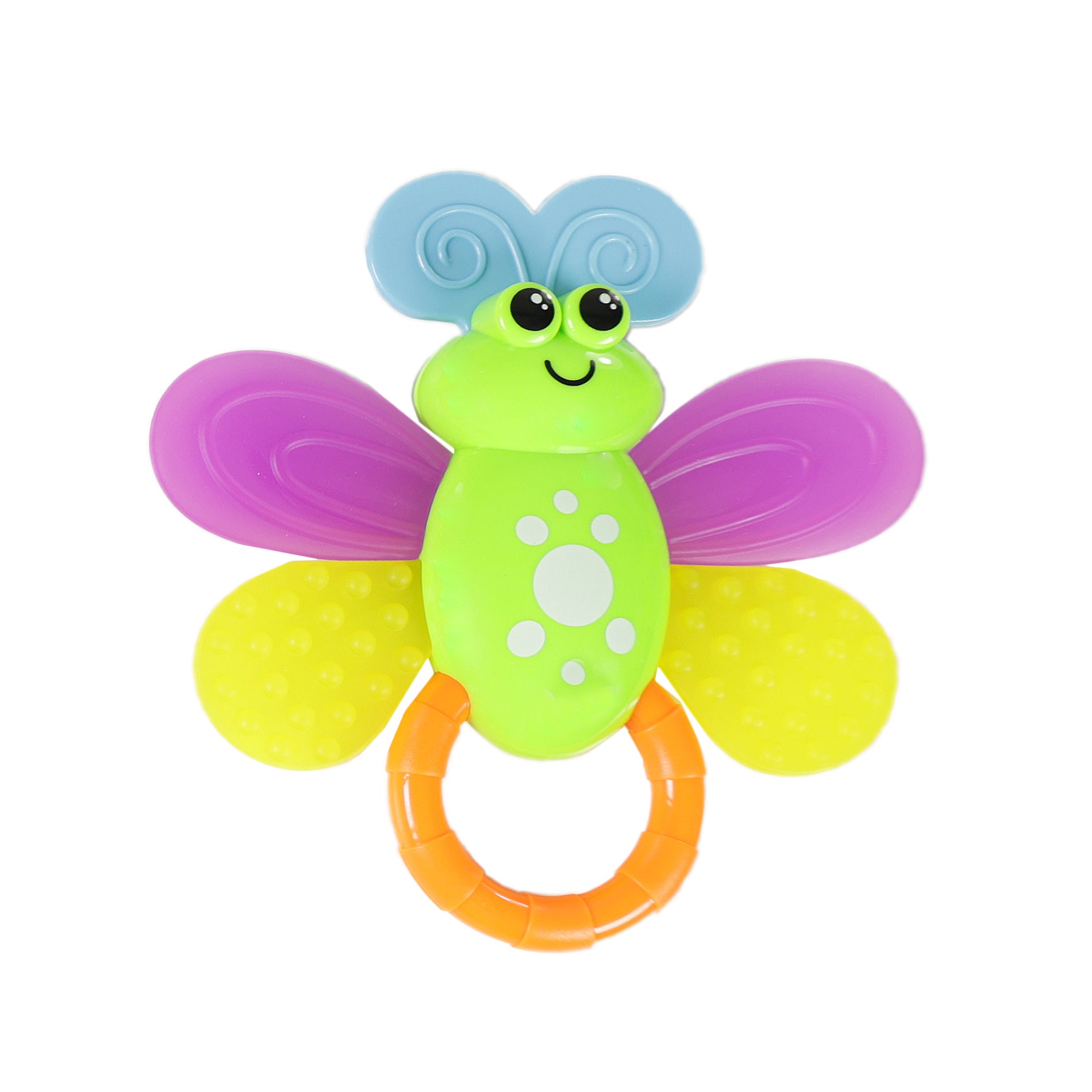 Cheerful baby rattles set 3 pcs