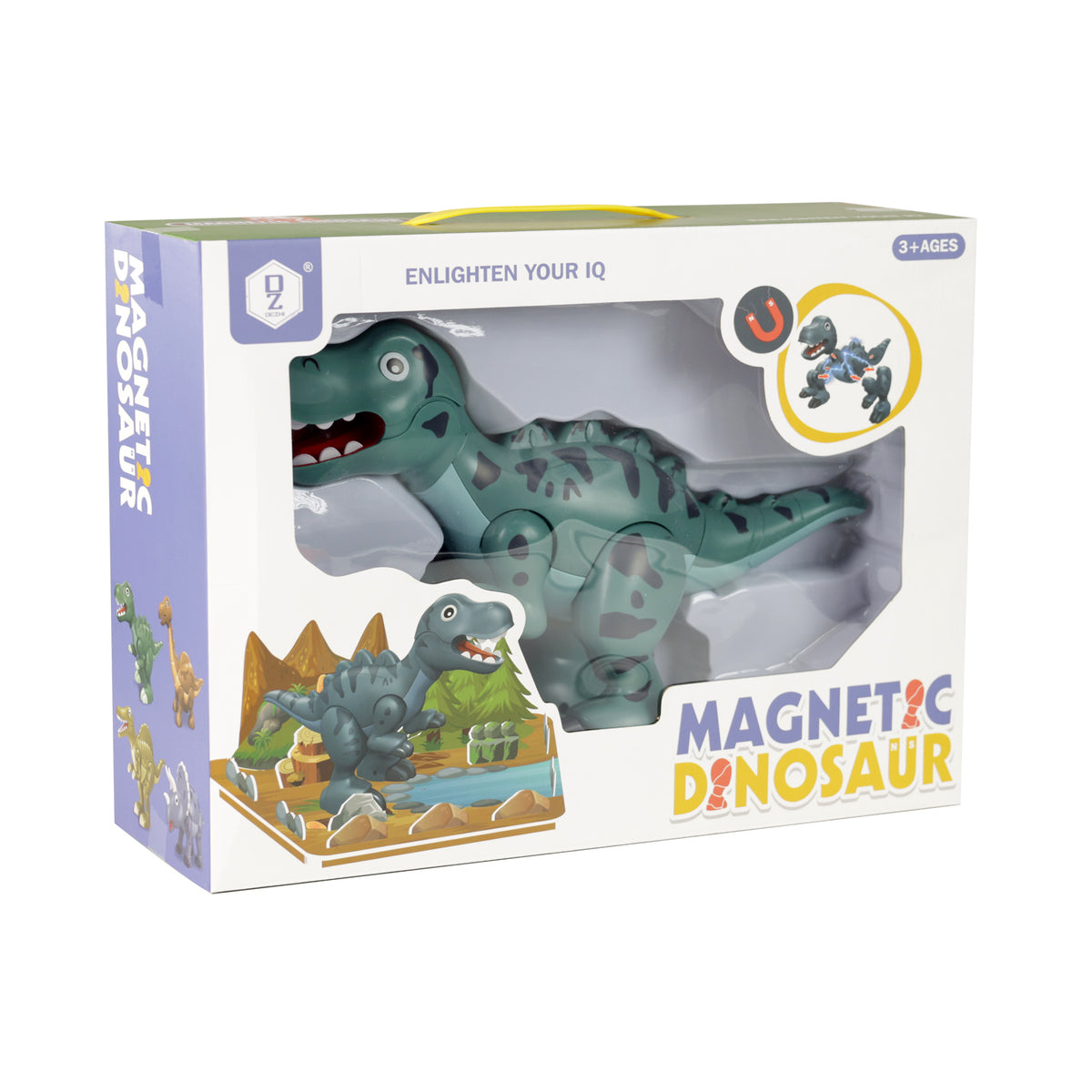 Magnetic build-apart dinosaur 27 cm