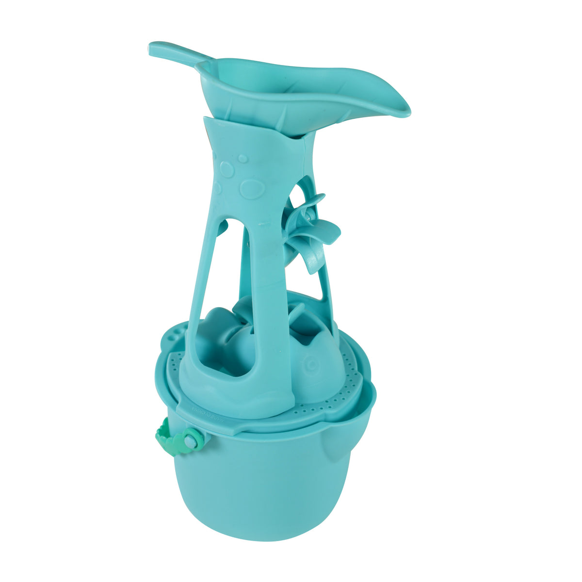 Sand play set with water mill