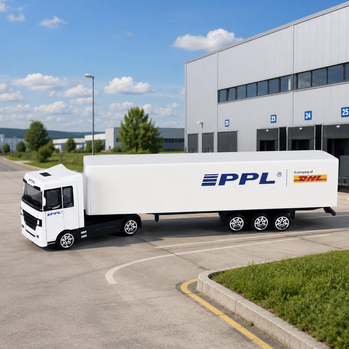 Metal truck PPL 20 cm / Auto kamion PPL