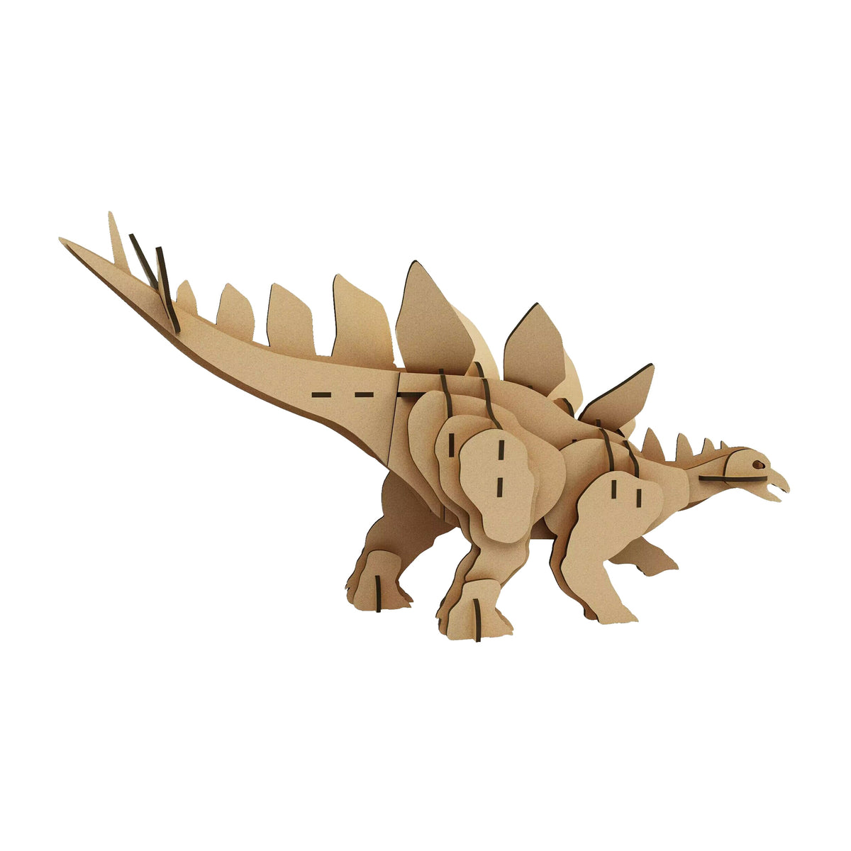 Wooden 3D puzzle Stegosaurus 41 pieces