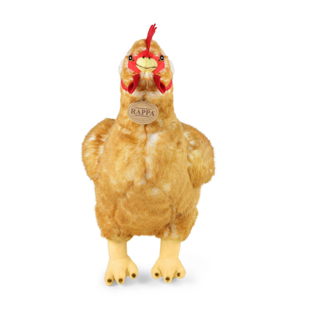Standing Plush Chicken 33 cm with Egg