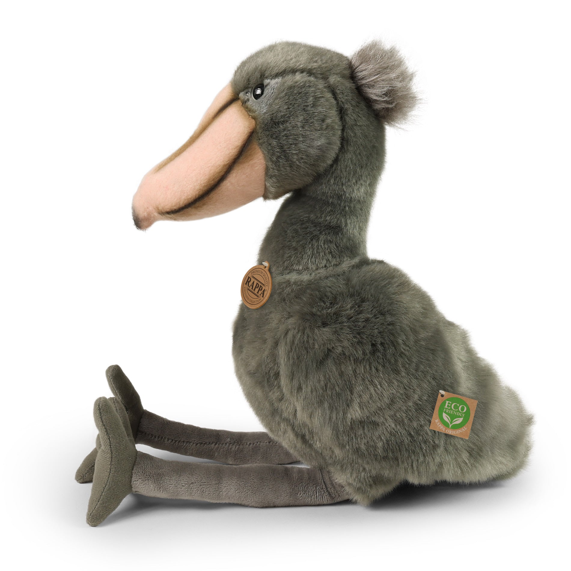 Plush Shoebill with Recycled Filling 30 cm