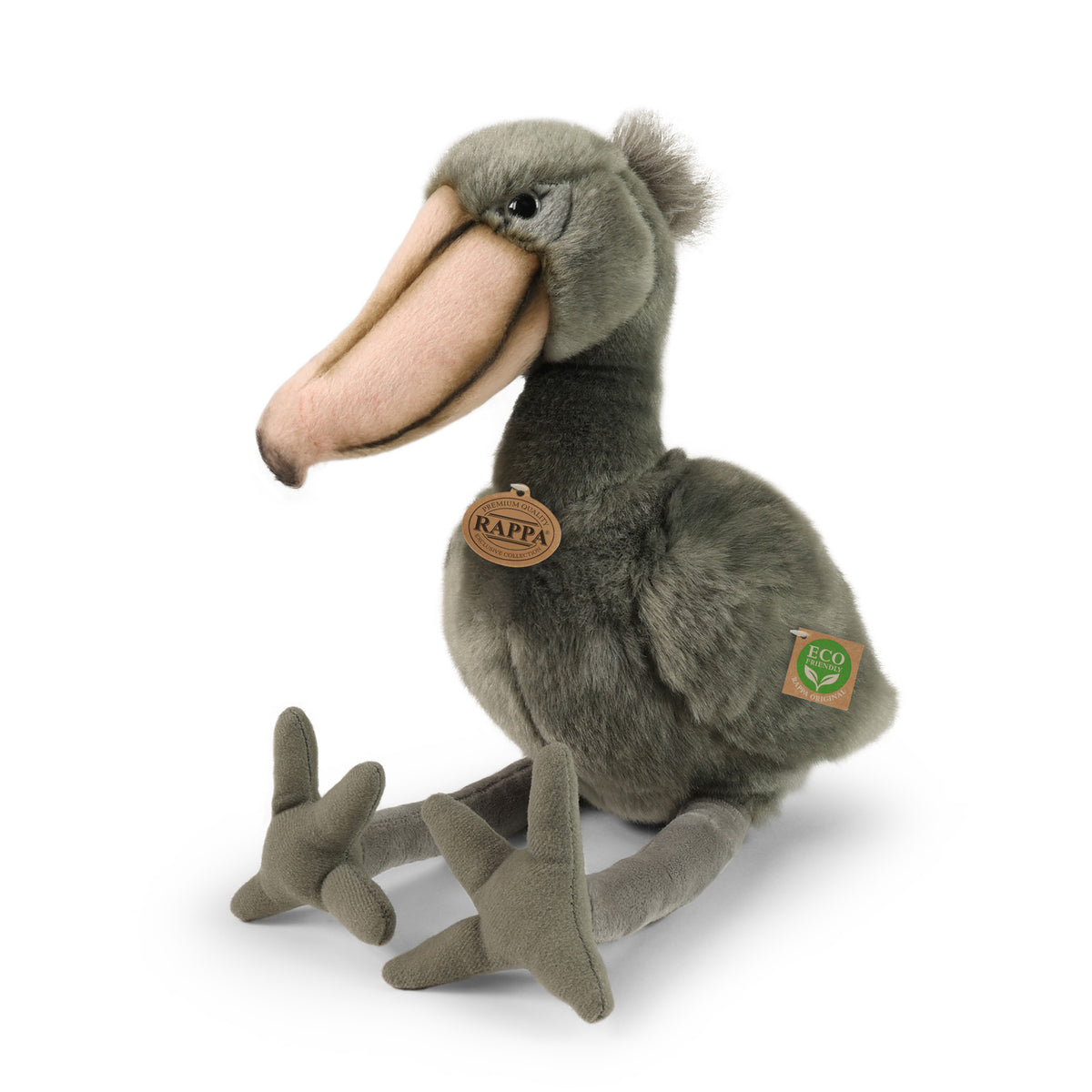 Plush Shoebill with Recycled Filling 30 cm