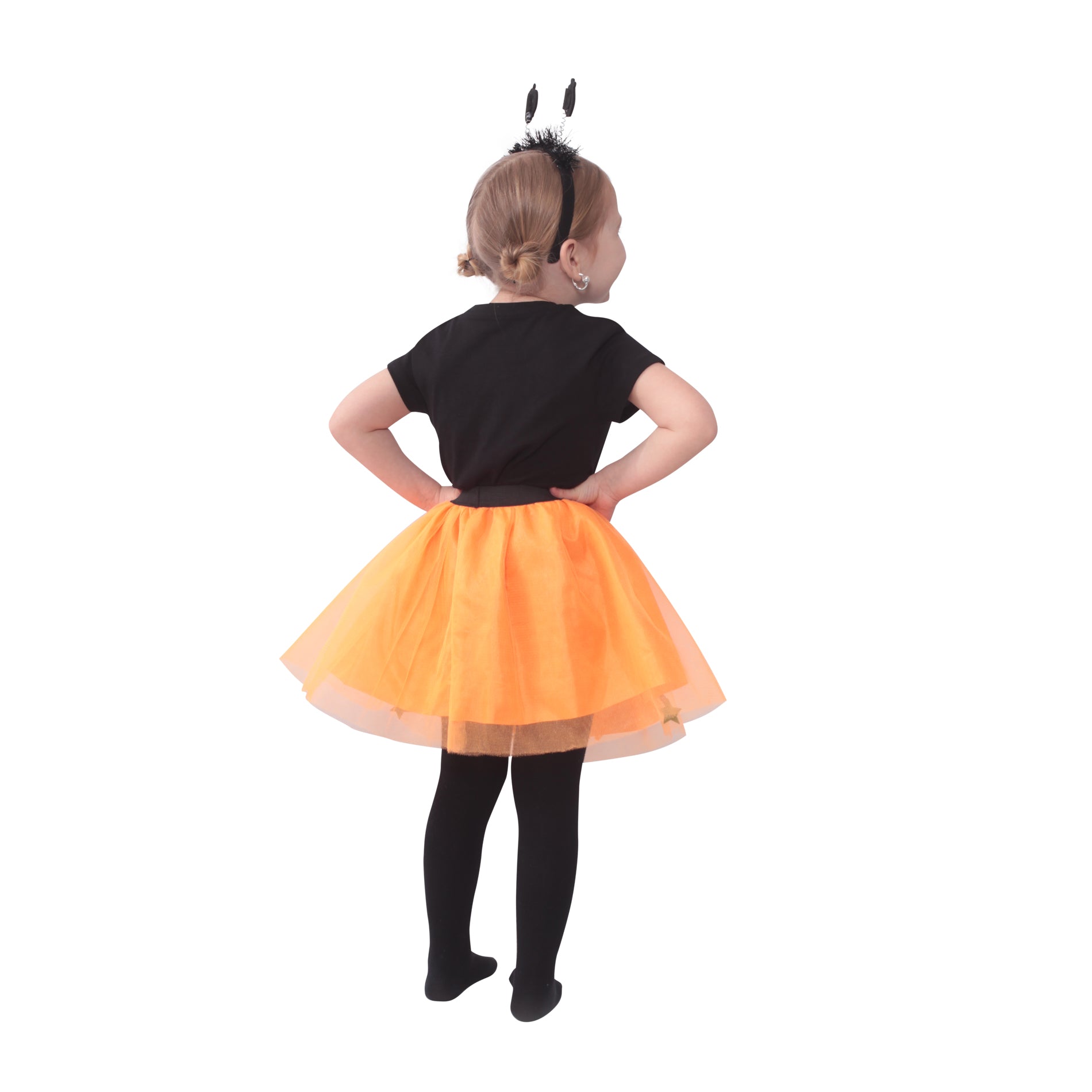 Children's Halloween tutu skirt costume with headband