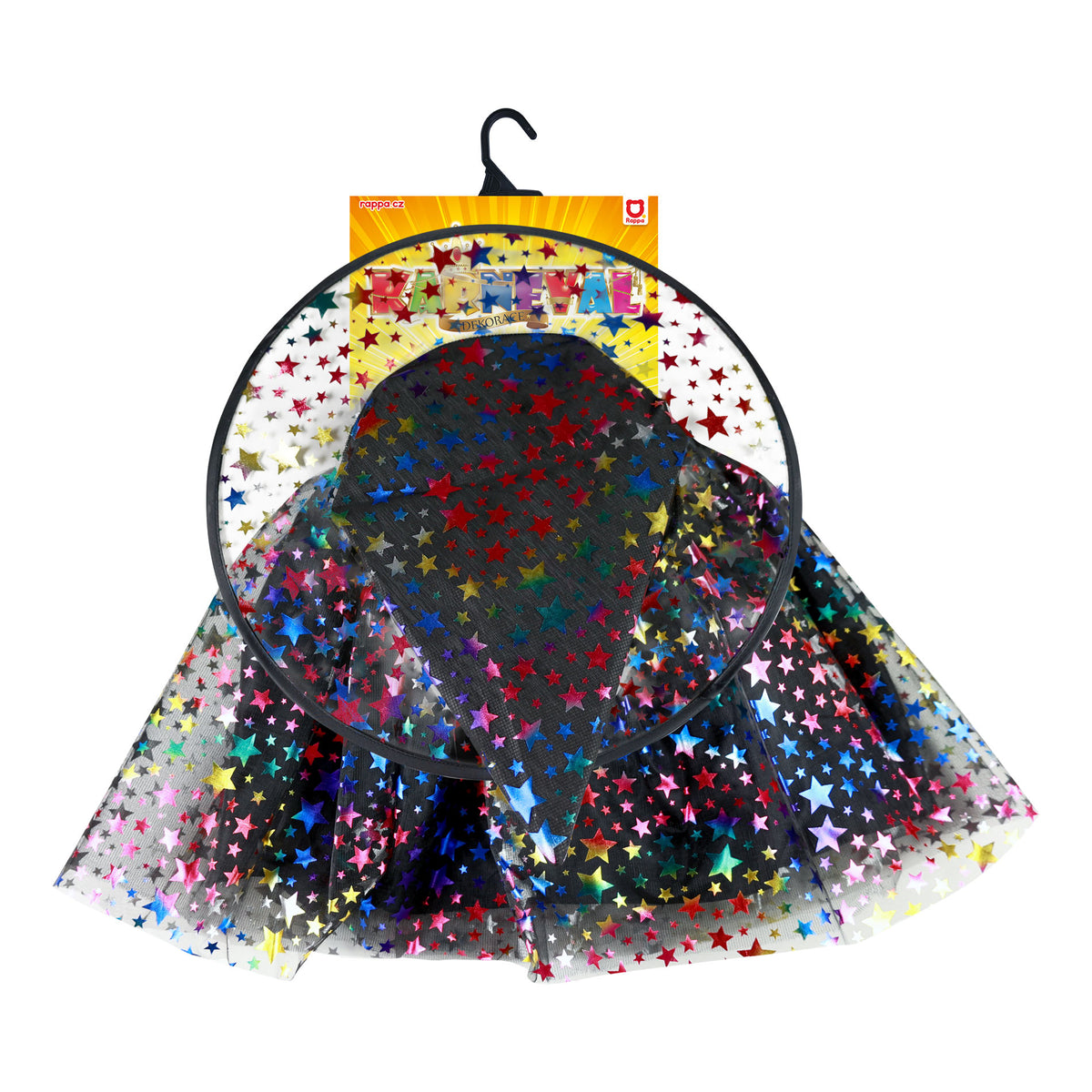 Children's witch costume with star tutu skirt and hat