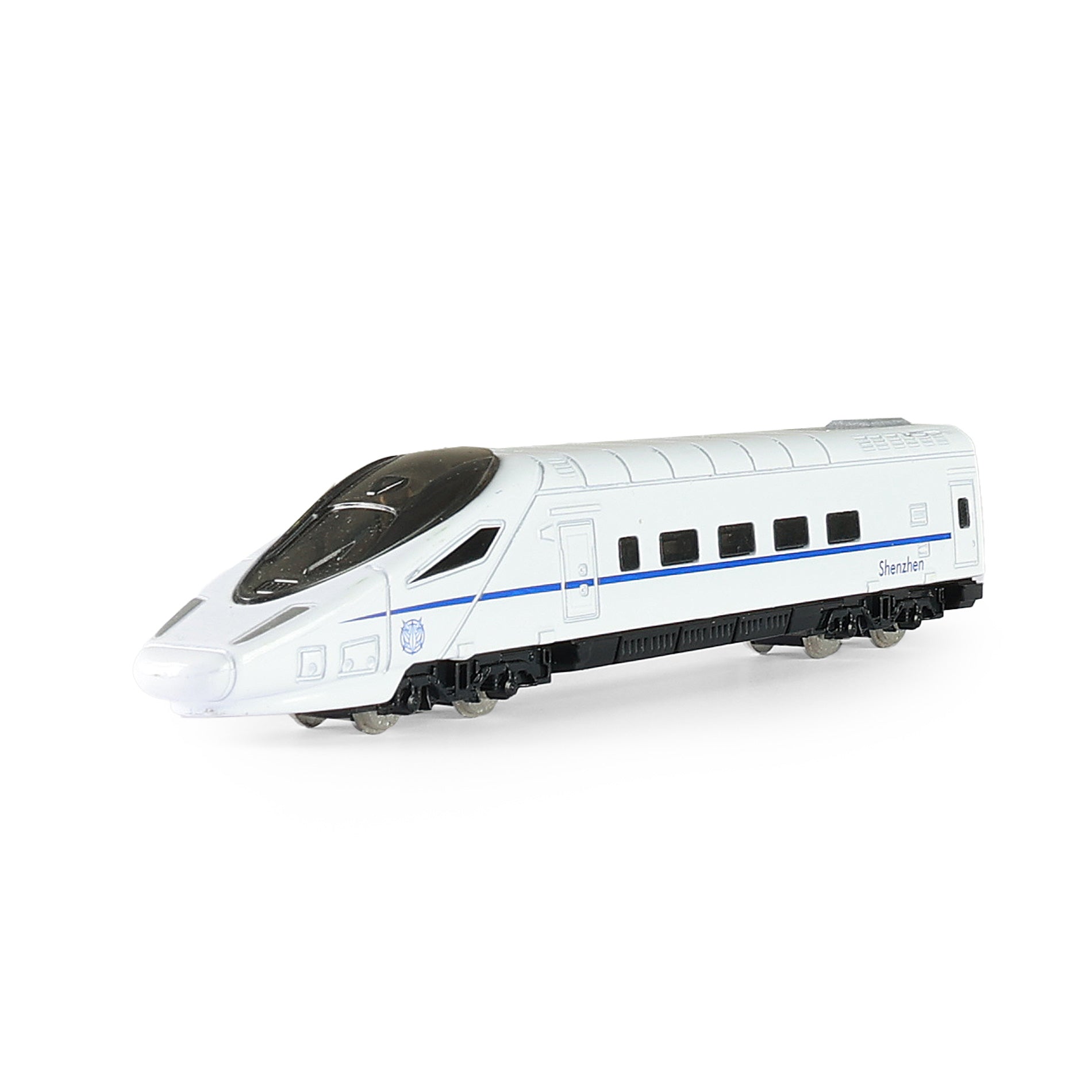 Metal mini high-speed train 15 cm