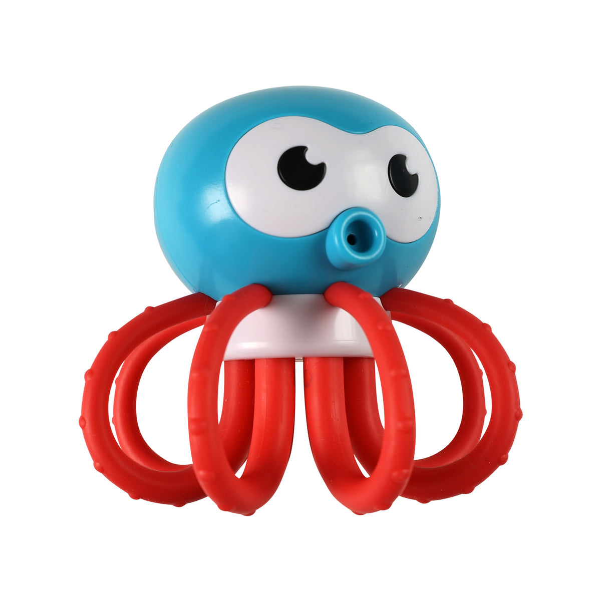 Rattle and teether octopus