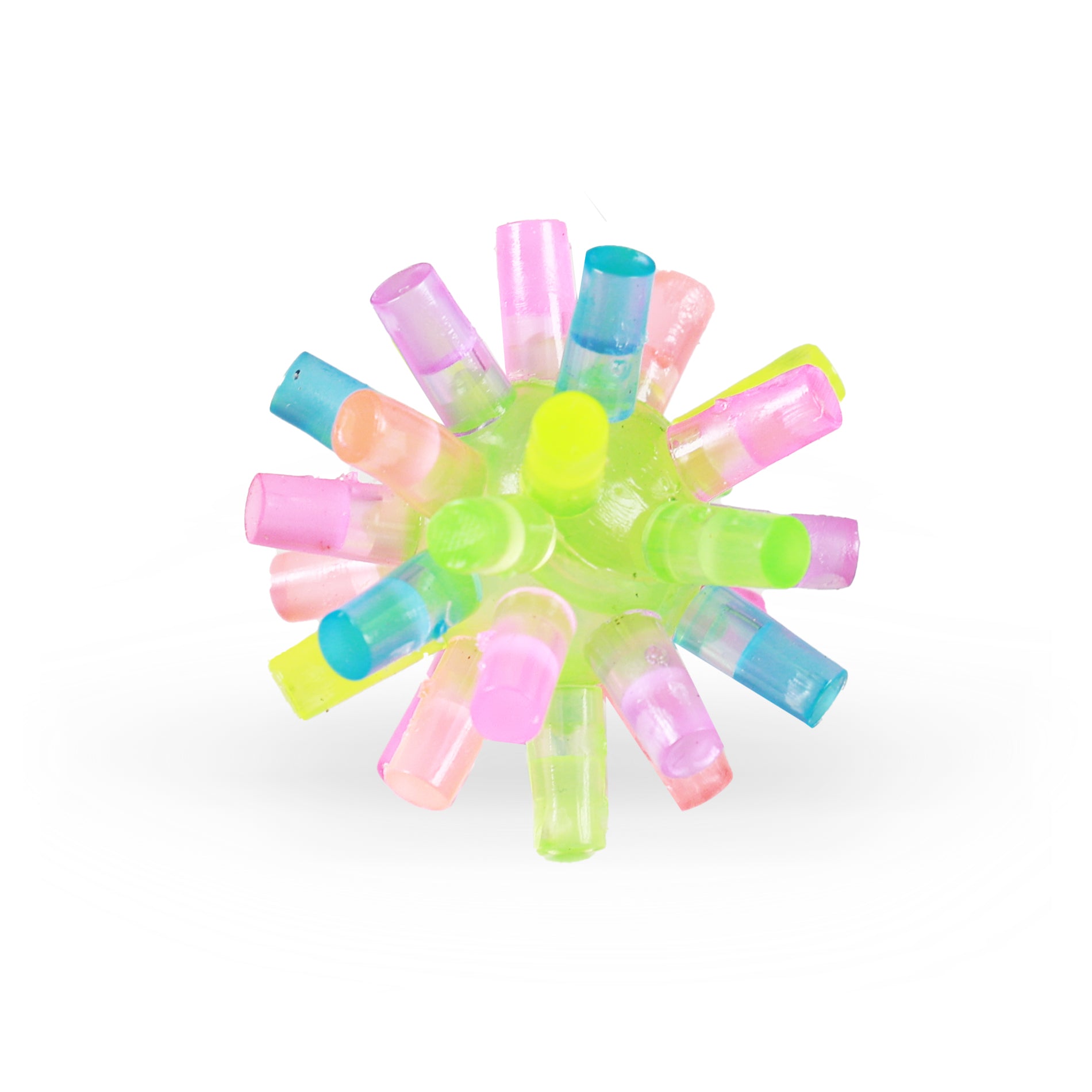 Spiky bouncing ball 4 cm, 24 pcs