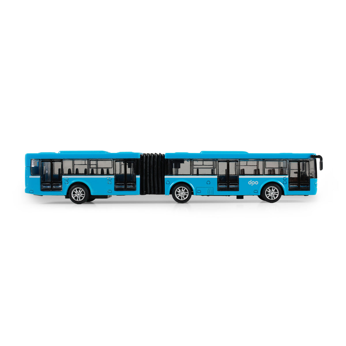 Metal articulated bus DPO Ostrava 18 cm / Dopravní podnik Ostrava