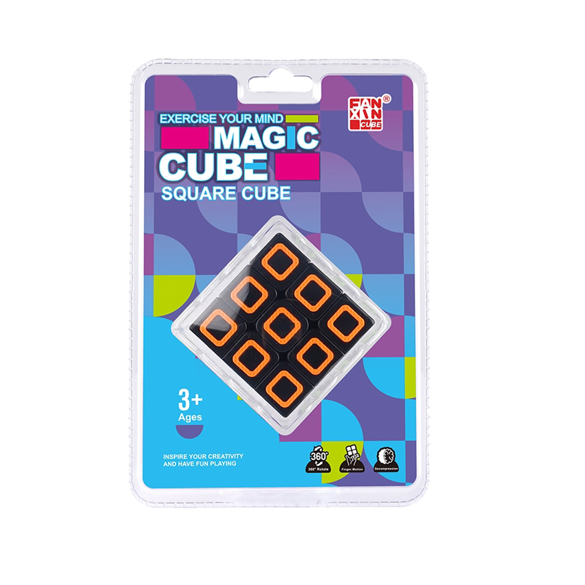 Magic cube brain teaser