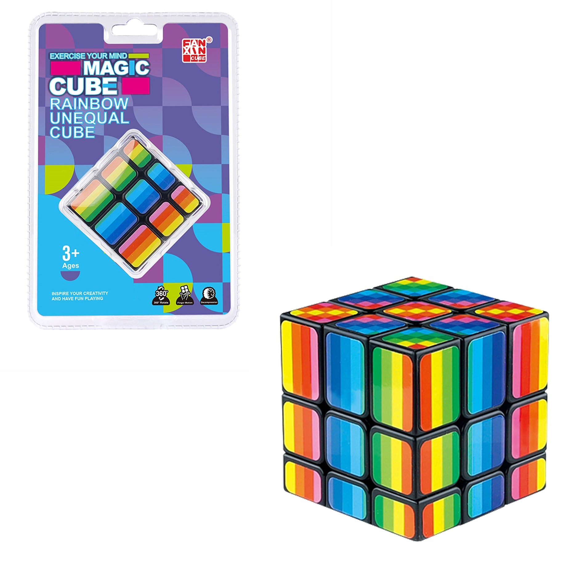 Rainbow Magic Cube Puzzle