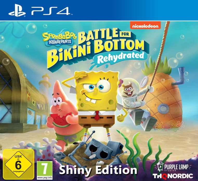 SpongeBob SquarePants: Battle for Bikini Bottom – Rehydrated – Shiny Edition (PS4)