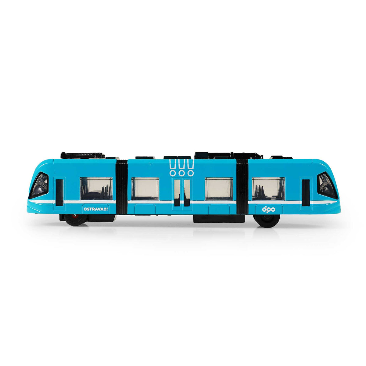 Metal tram DPO Ostrava 23 cm / Tramvaj DPO Ostrava