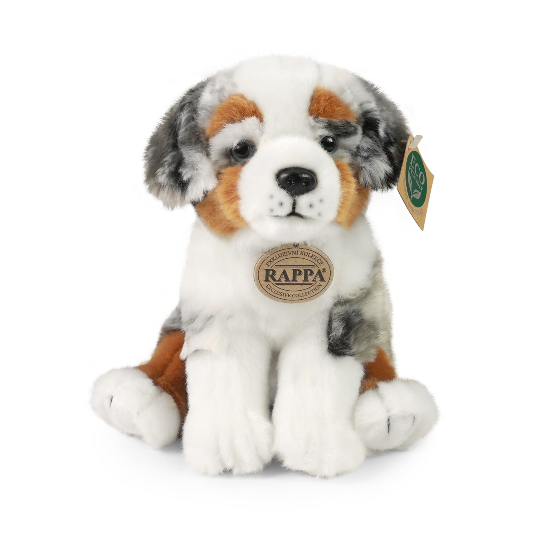 Plush Australian Shepherd dog 23 cm