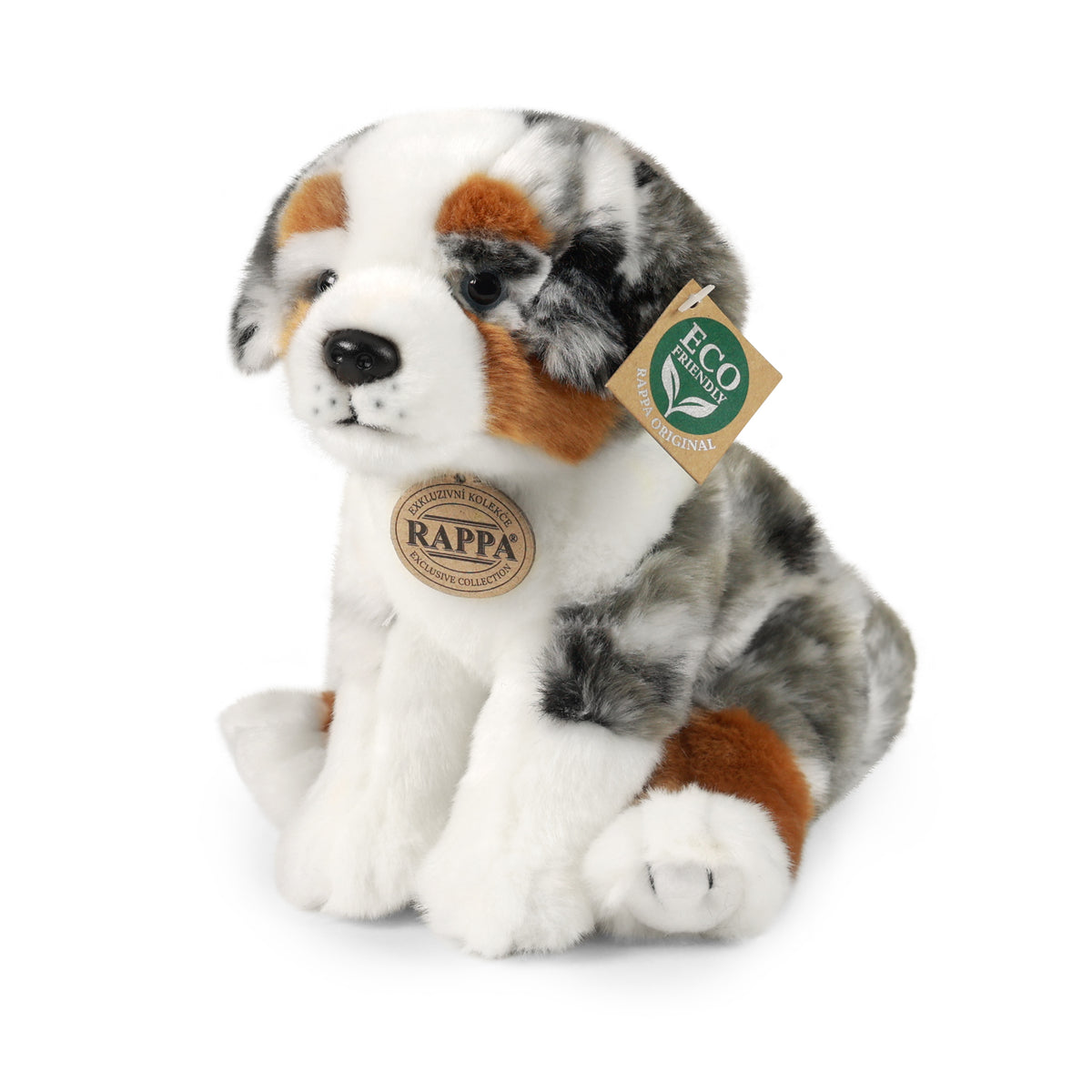 Plush Australian Shepherd dog 23 cm