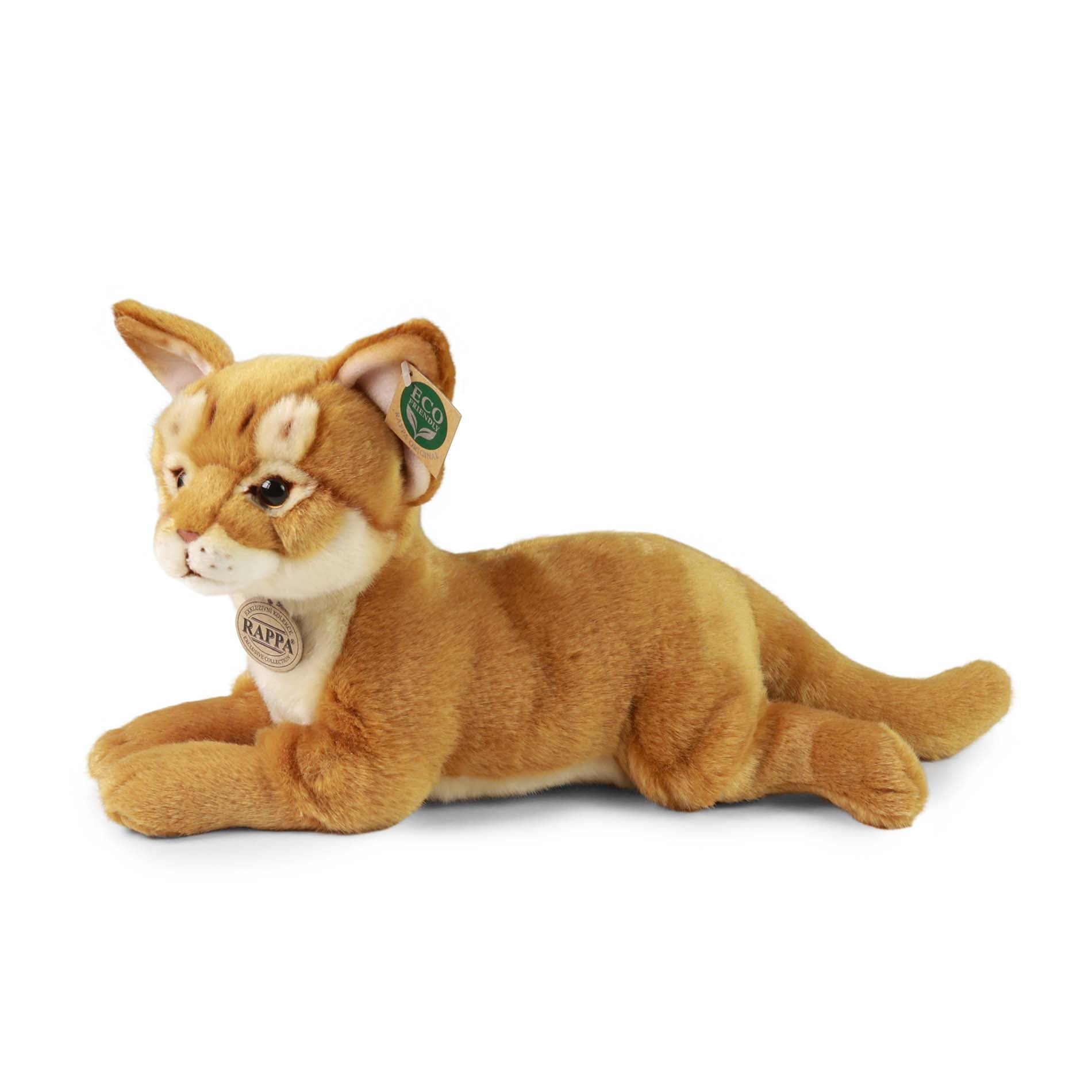 Plush Abyssinian Cat 34 cm