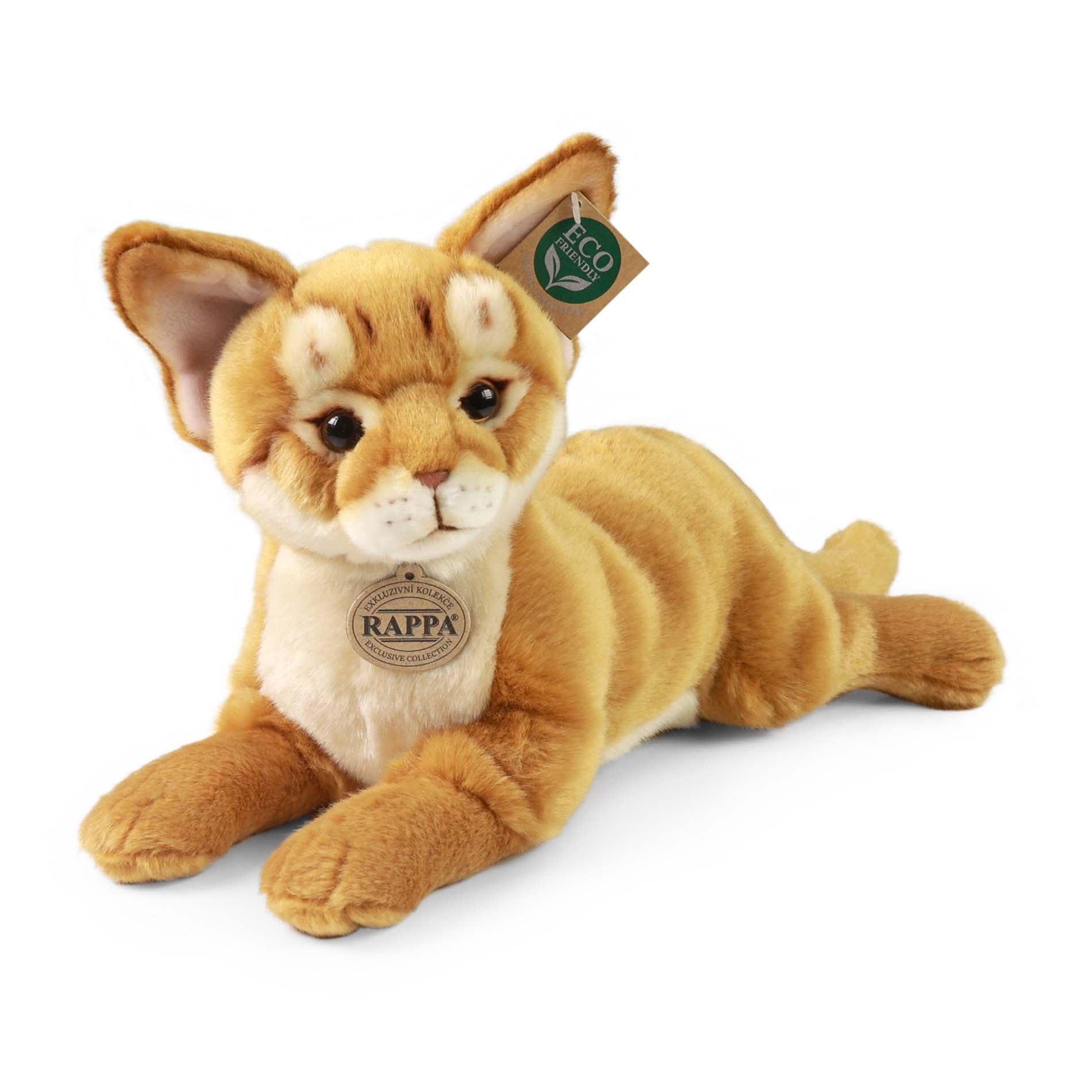 Plush Abyssinian Cat 34 cm