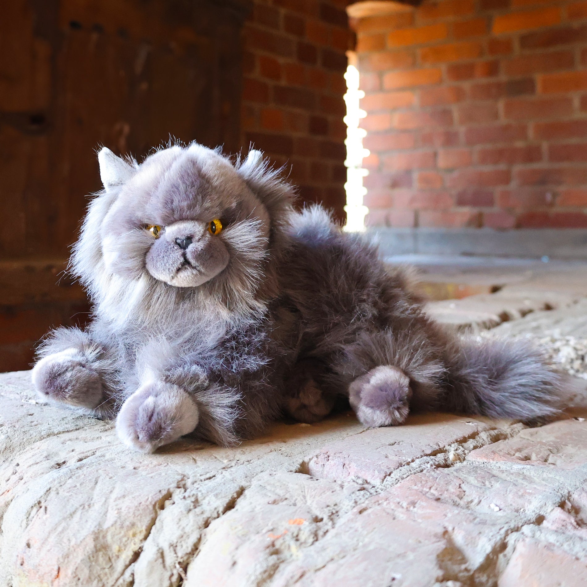 Plush Persian cat 28 cm