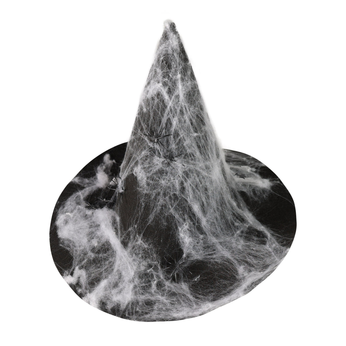 Adult witch hat with spiderweb