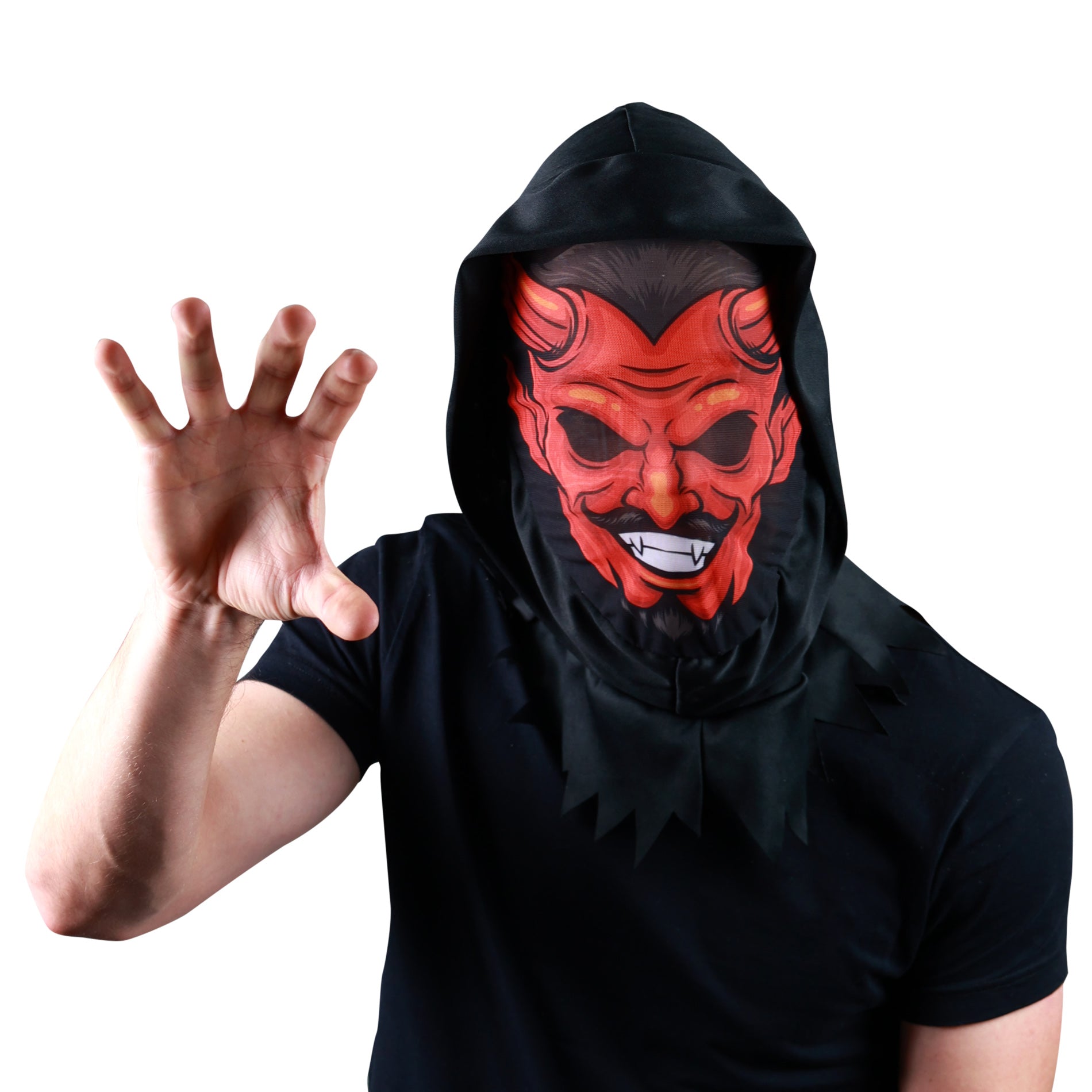 Textile devil mask