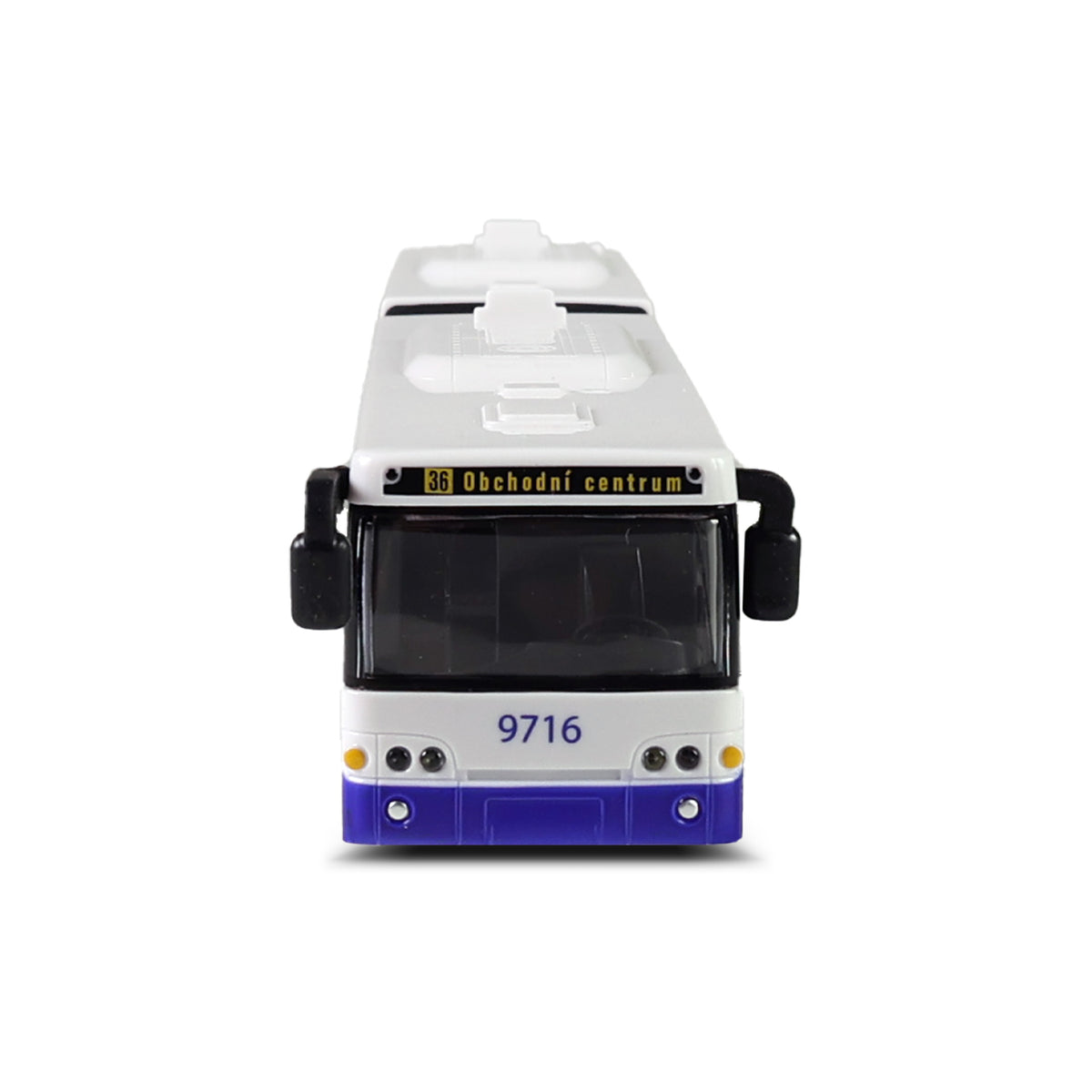 Articulated toy bus with Czech announcements 36 cm