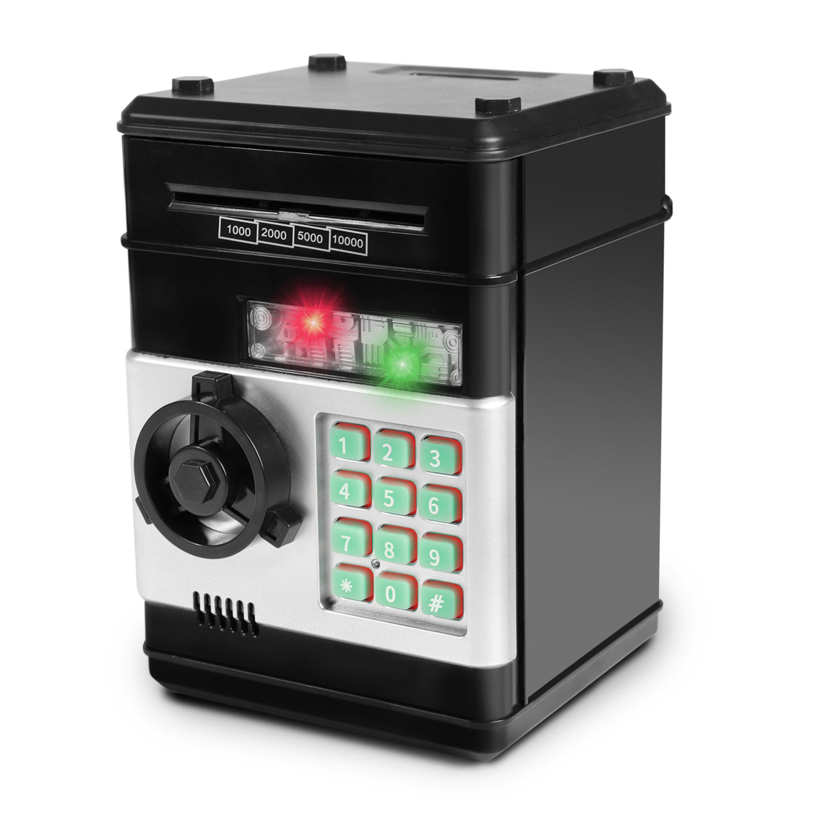 Electronic ATM money box with PIN code