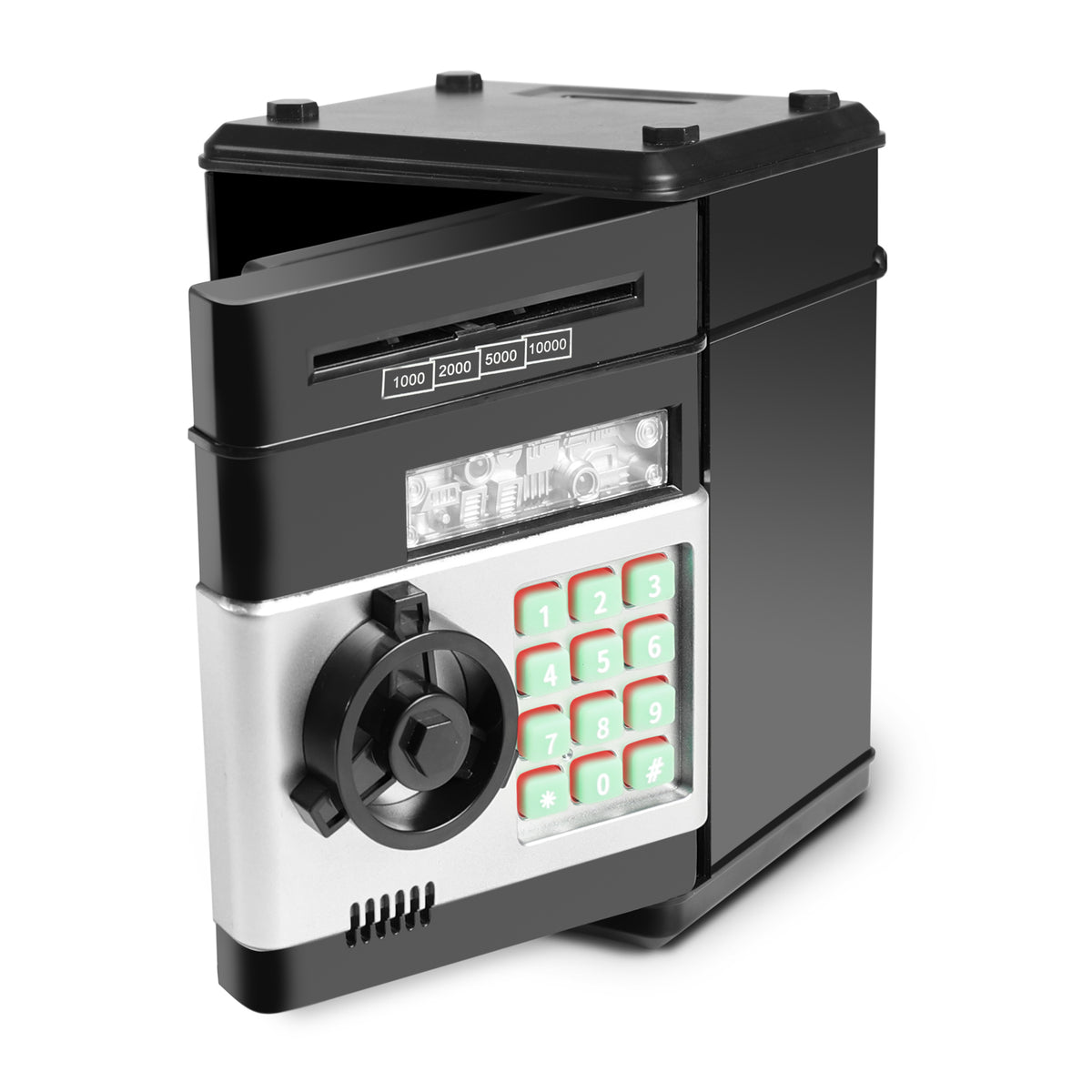 Electronic ATM money box with PIN code