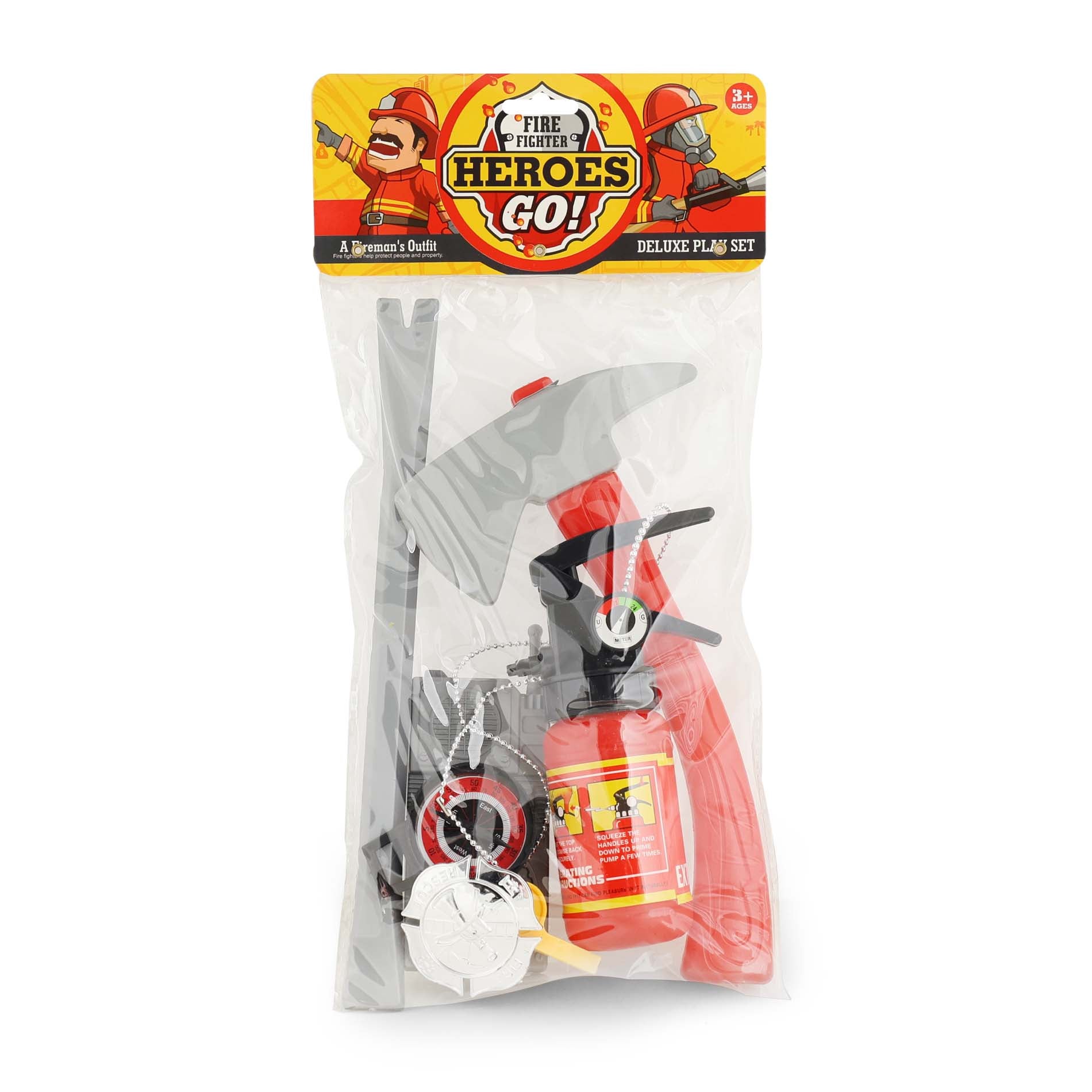 Firefighter set with accessories