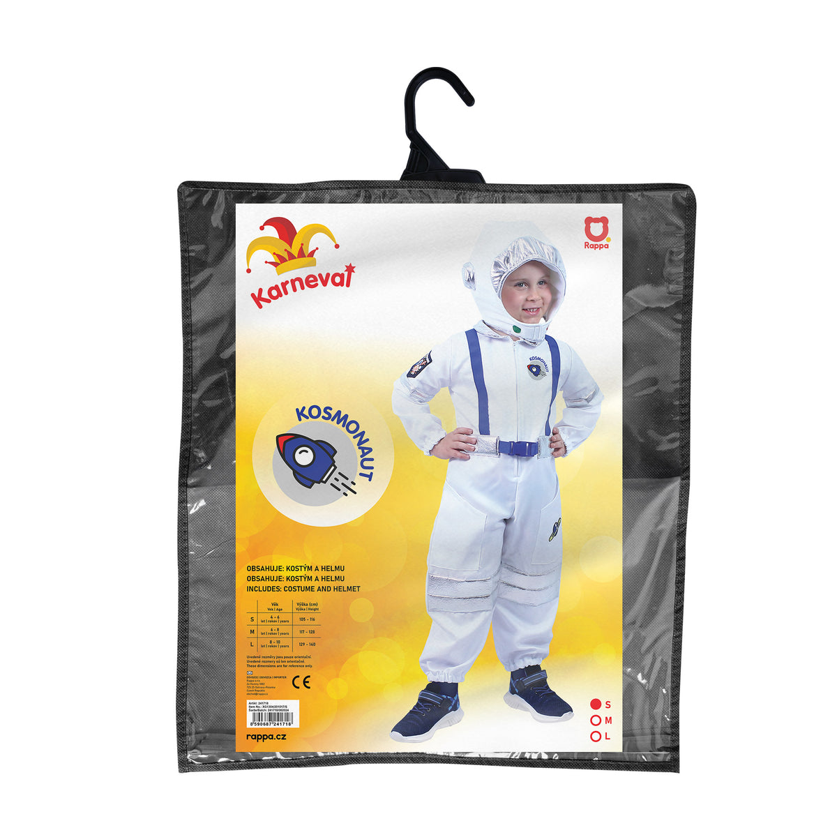 Children's astronaut costume S