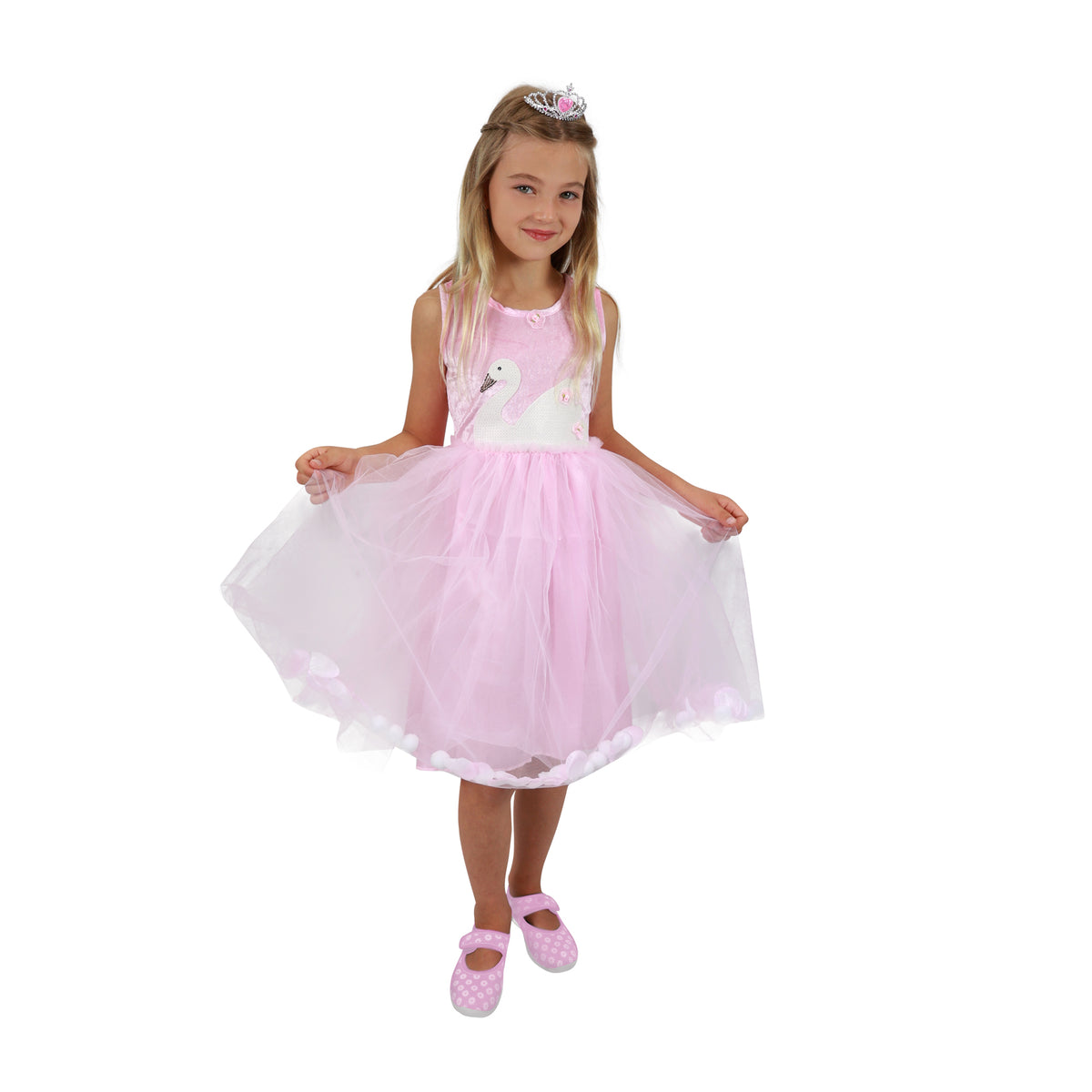 Swan Princess Costume for Children, Size S