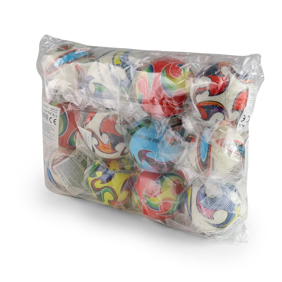 Coloured foam ball 6 cm