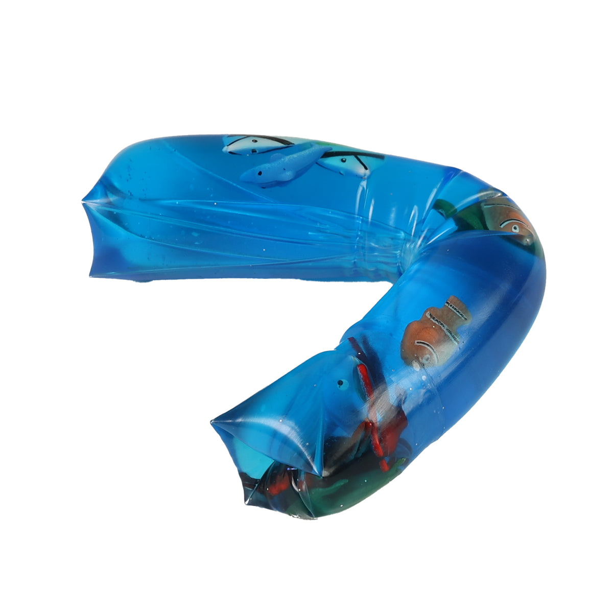 Water snake fidget toy with sea creatures