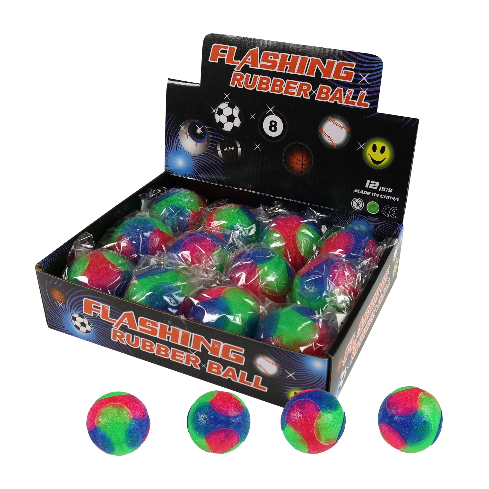 Light-up bouncy ball 5 cm