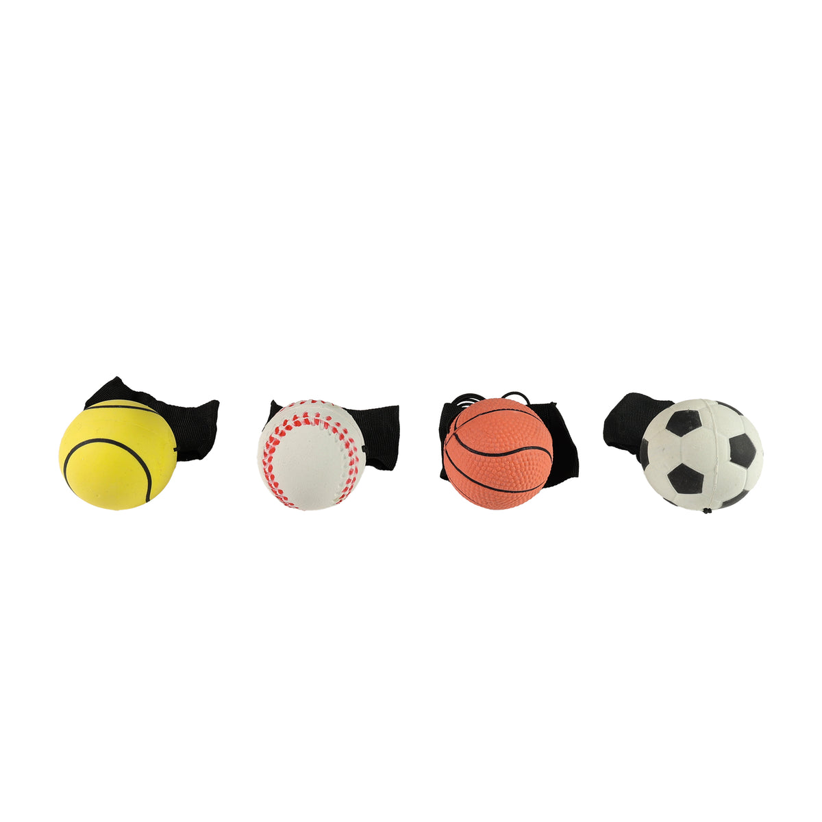 Bouncing ball on an elastic cord