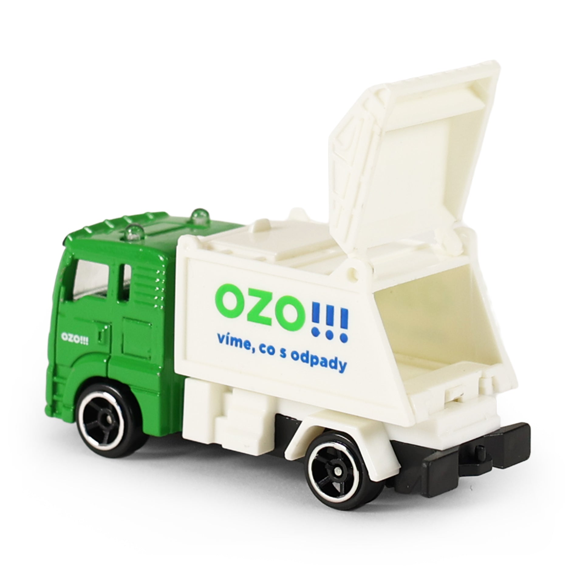 Metal garbage truck 7 cm / OZO Ostrava
