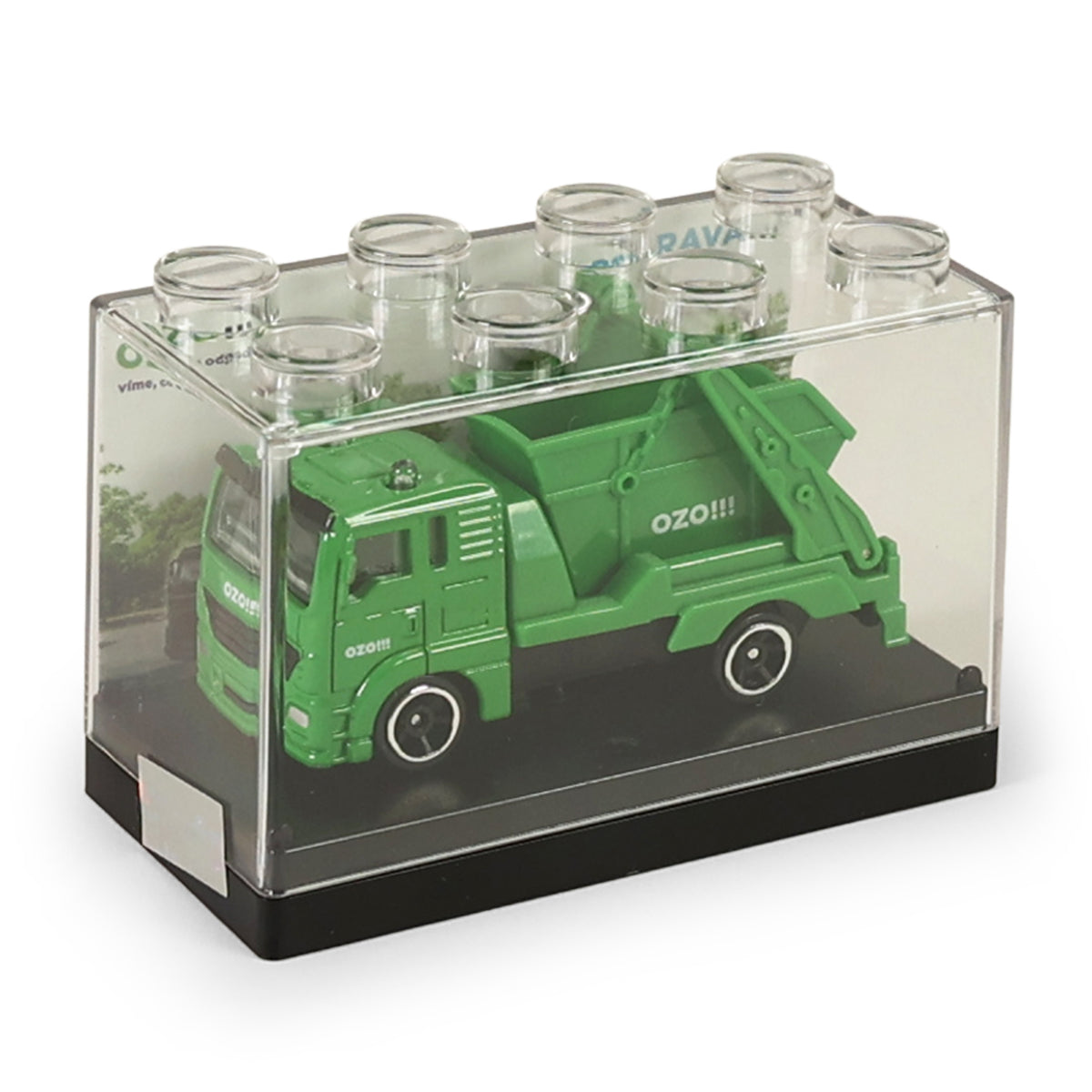 Metal garbage truck with container 7 cm / OZO Ostrava