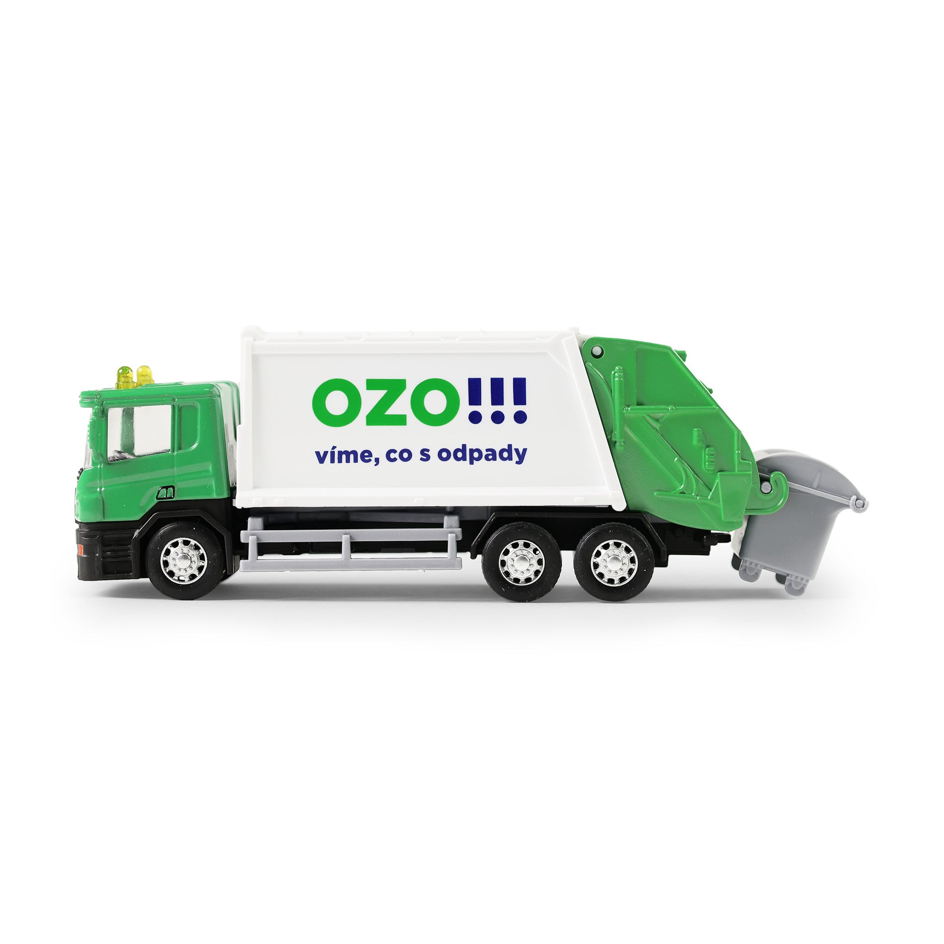 Metal garbage truck 15 cm / OZO Ostrava