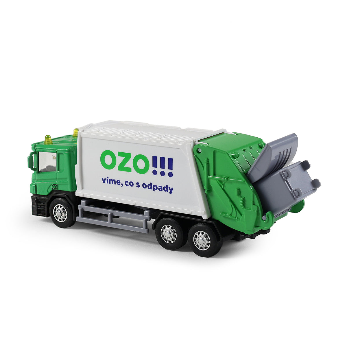 Metal garbage truck 15 cm / OZO Ostrava