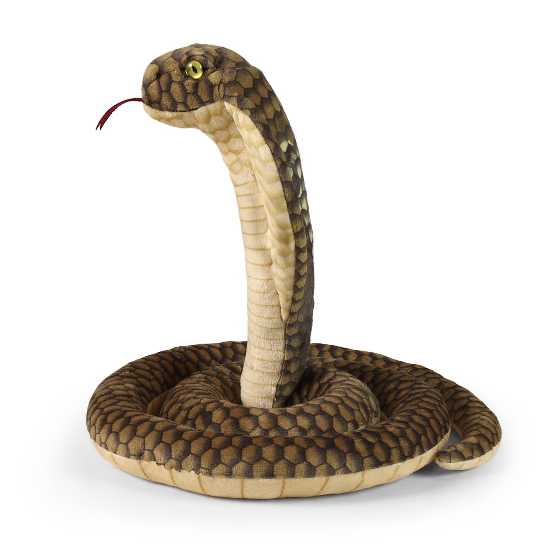 Plush cobra snake 127 cm