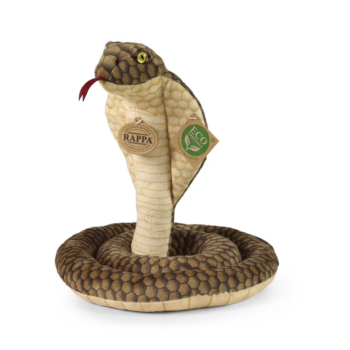 Plush cobra snake 127 cm