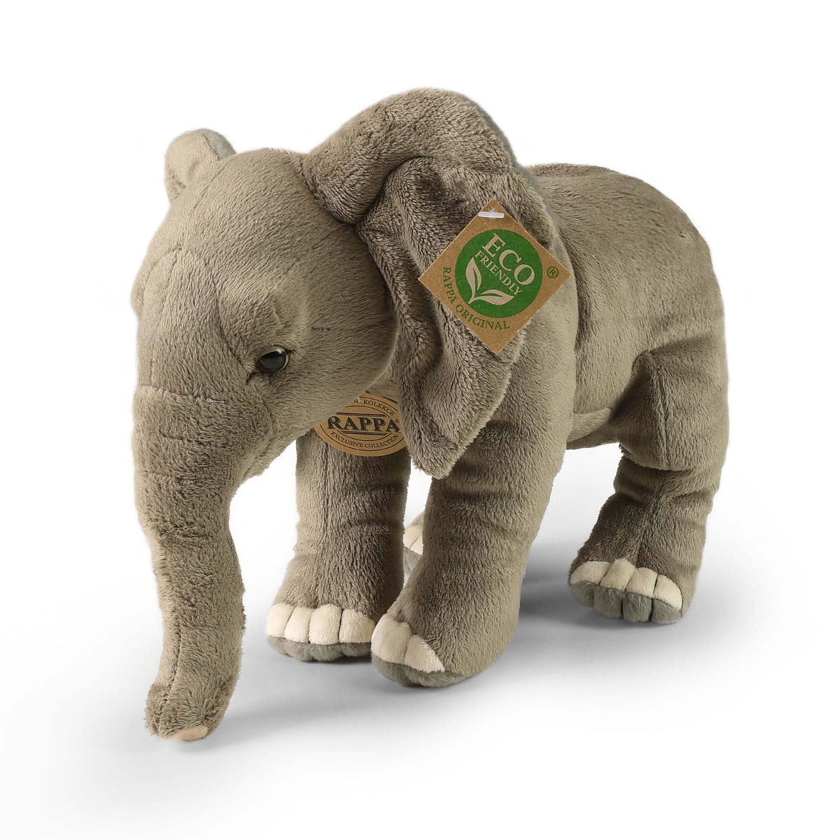 Plush African elephant 28 cm