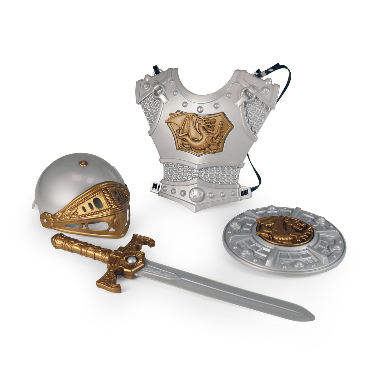 Large knight costume set 4 pcs