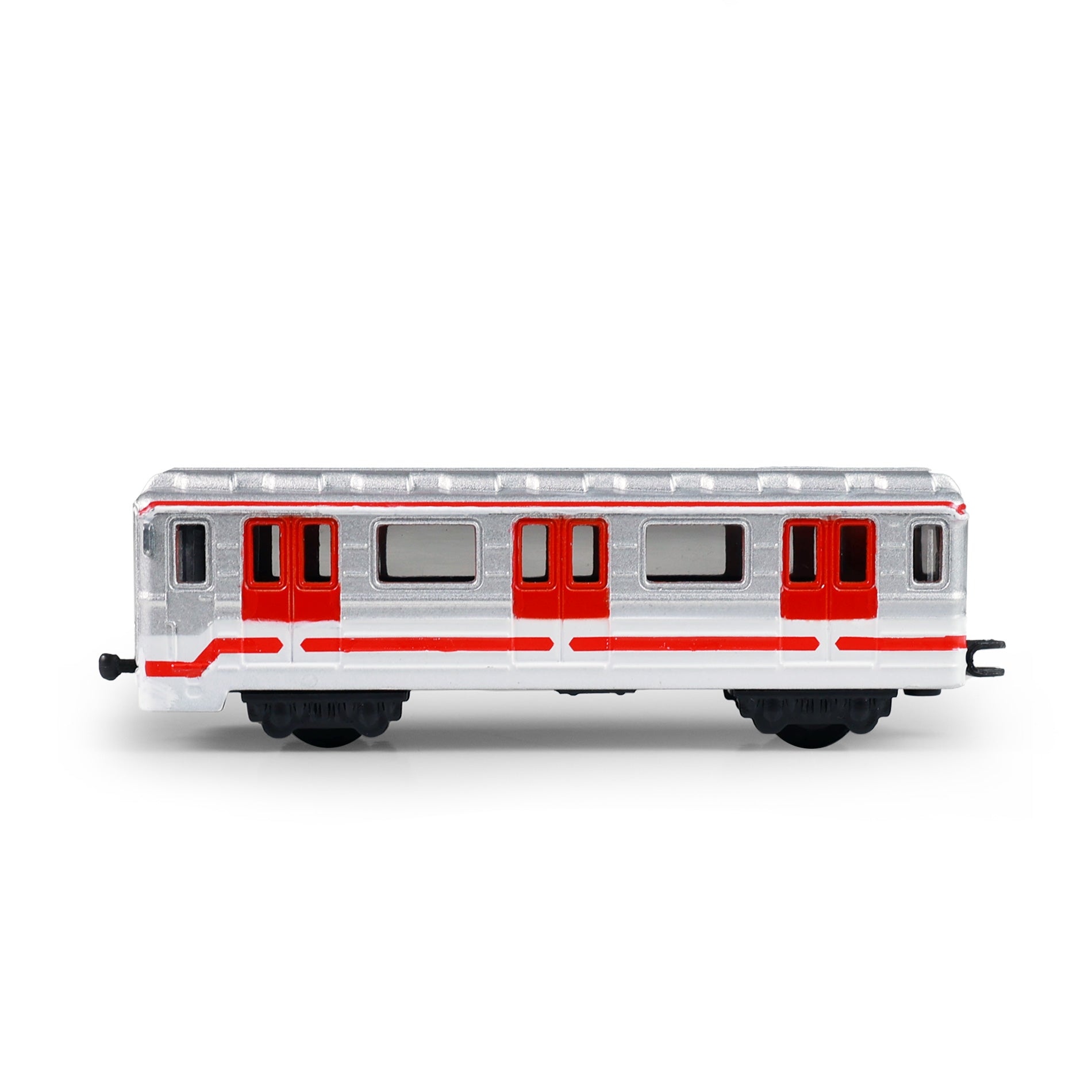 Prague Metro metal train set mini 8 cm / Pražské metro