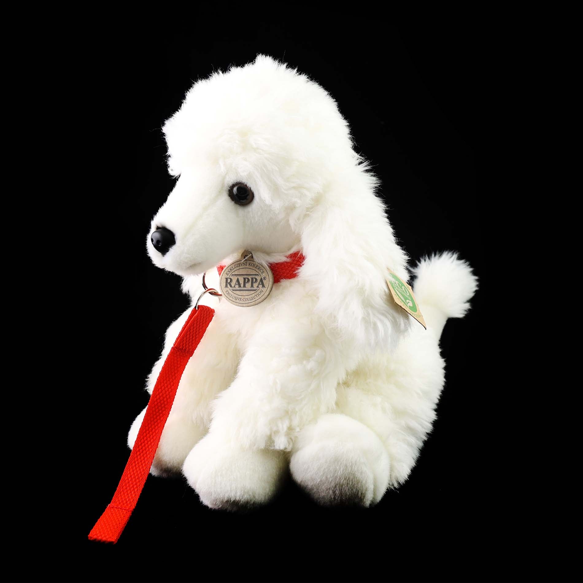 Plush Poodle 28 cm with Leash