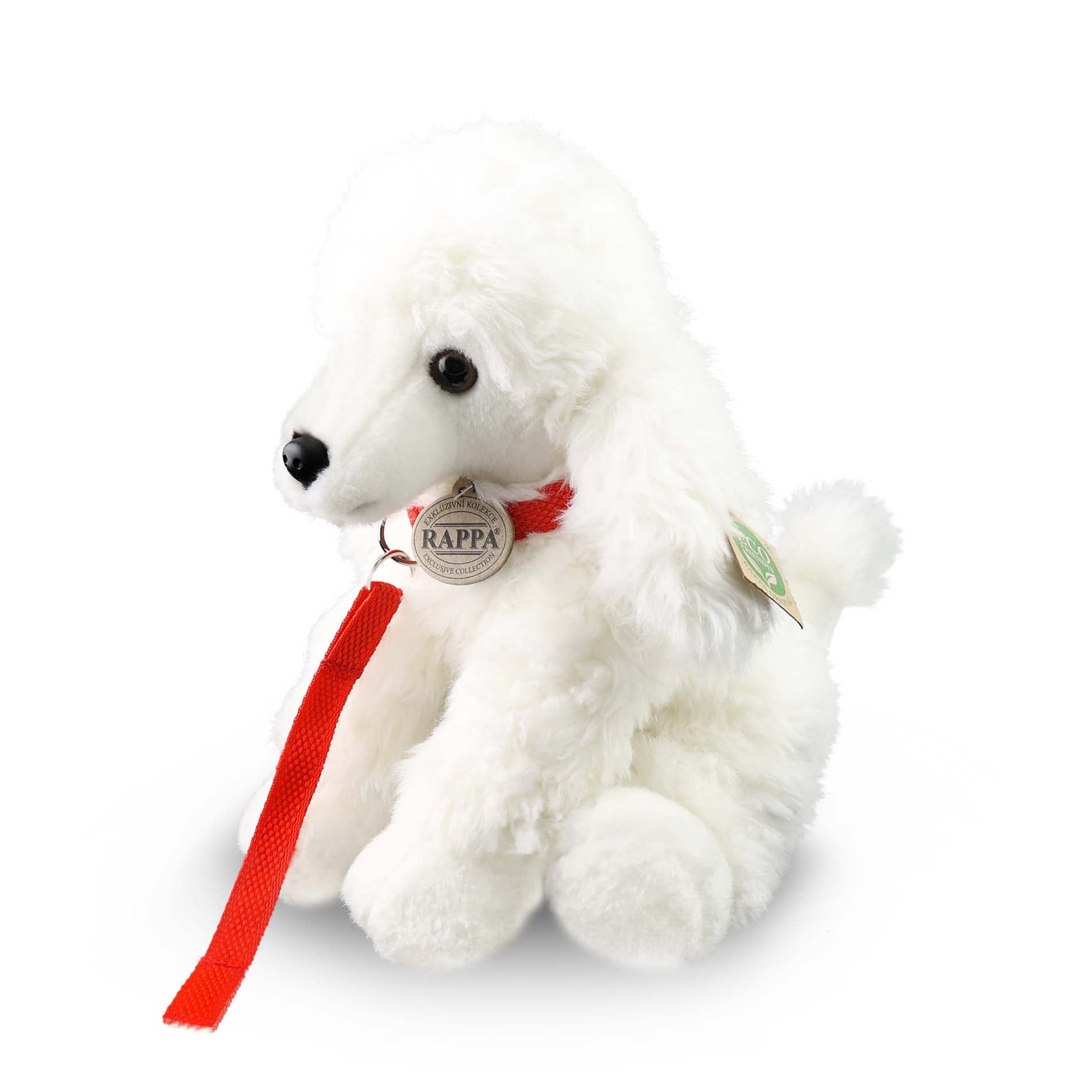 Plush Poodle 28 cm with Leash